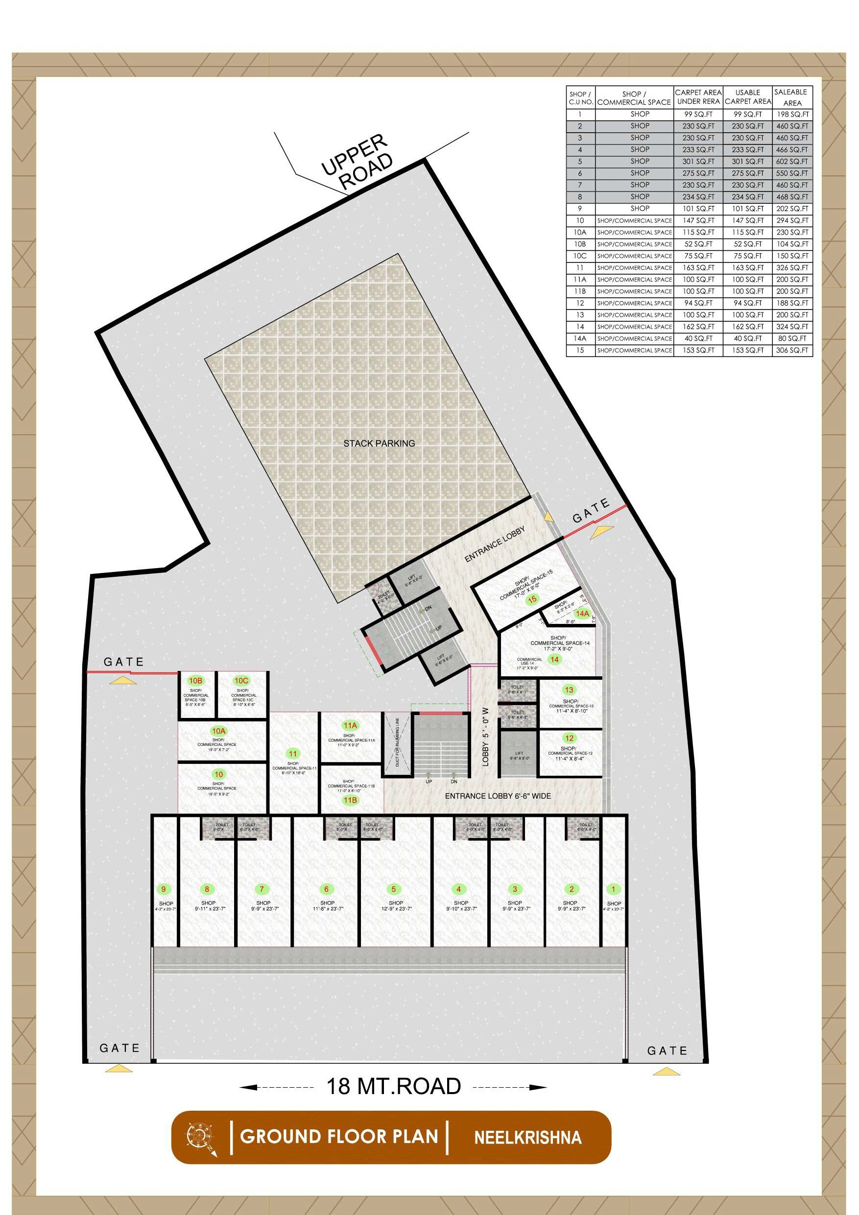 GPS Neelkrishna Floor Plans