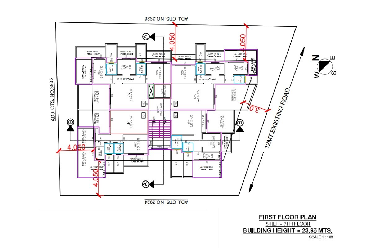 GPS Ram Smruti CHS Floor Plans