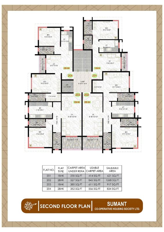 GPS Sumant CHS Floor Plans