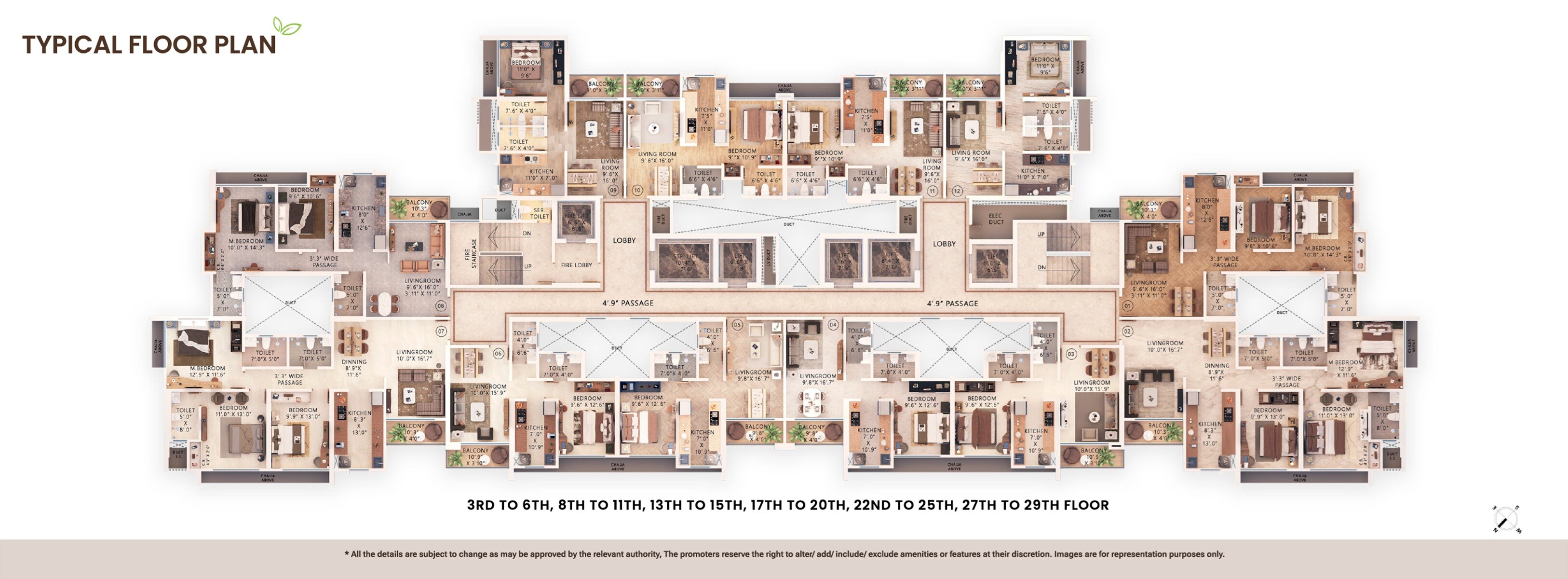 Gujarat Kasturi Van Floor Plans