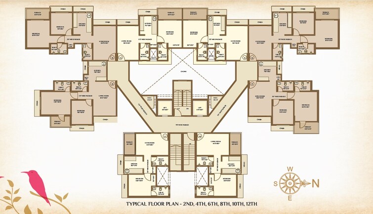 Gurukrupa Amber Vista Floor Plans 2