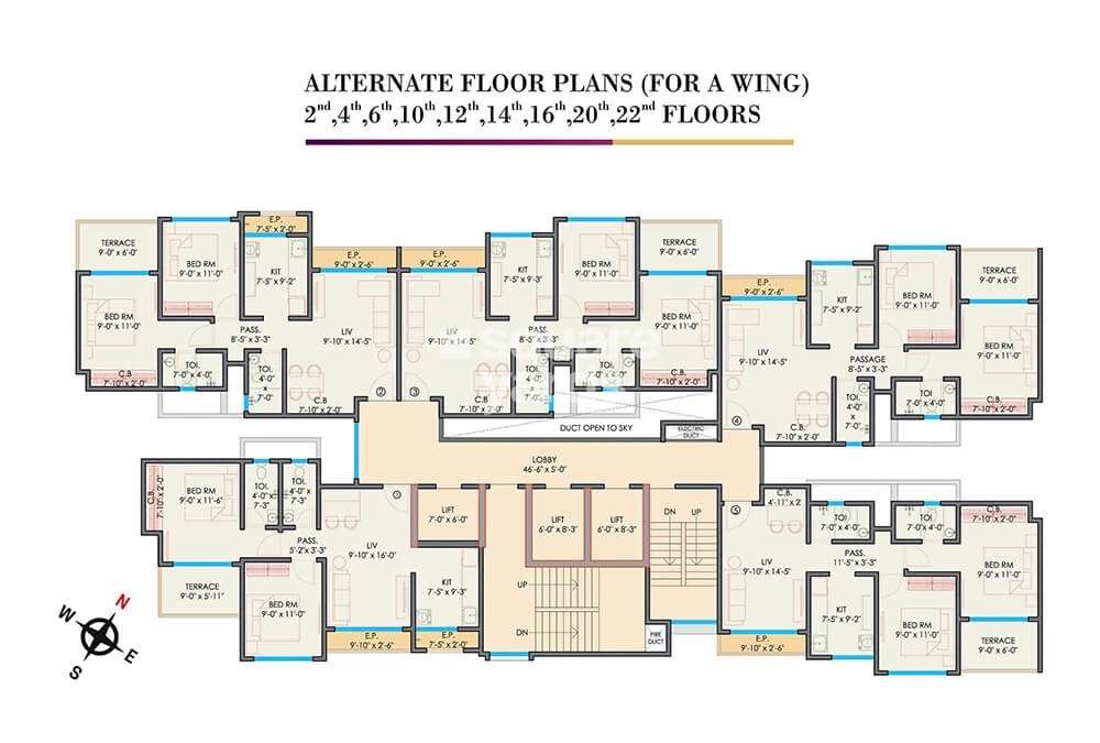 gurukrupa guru atman phase 2 project floor plans1 4291