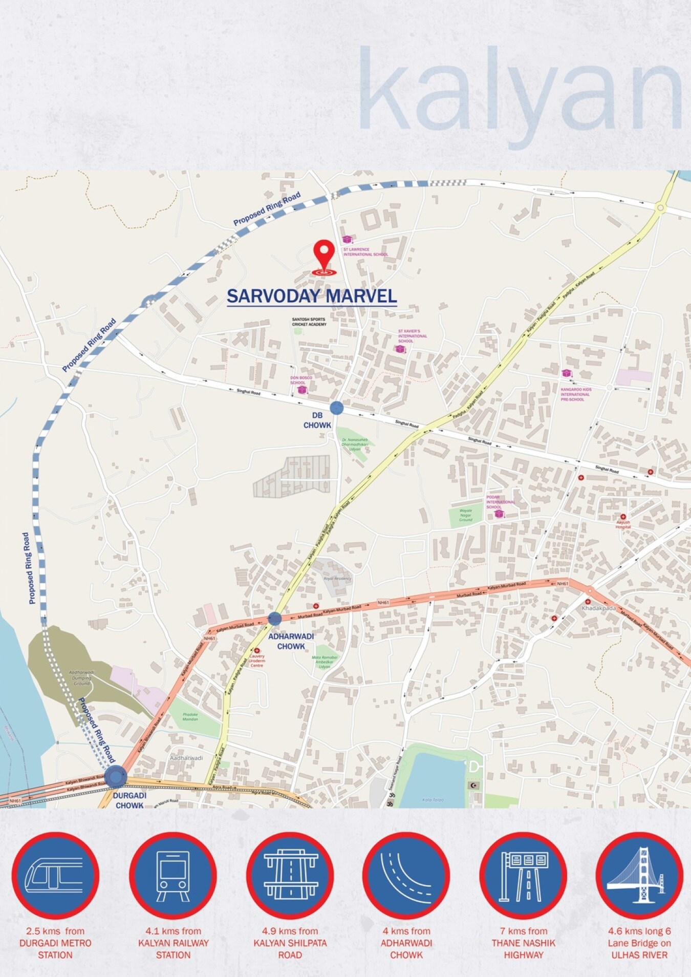 Happy Home Sarvoday Marvel Location Image