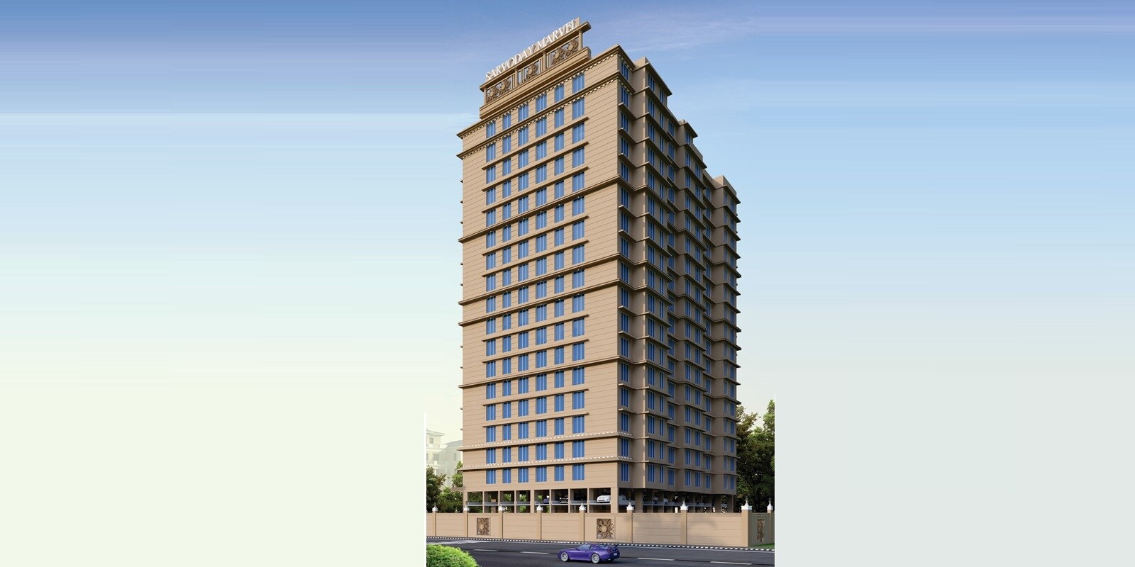 Happy Home Sarvoday Marvel, Kalyan West, Thane