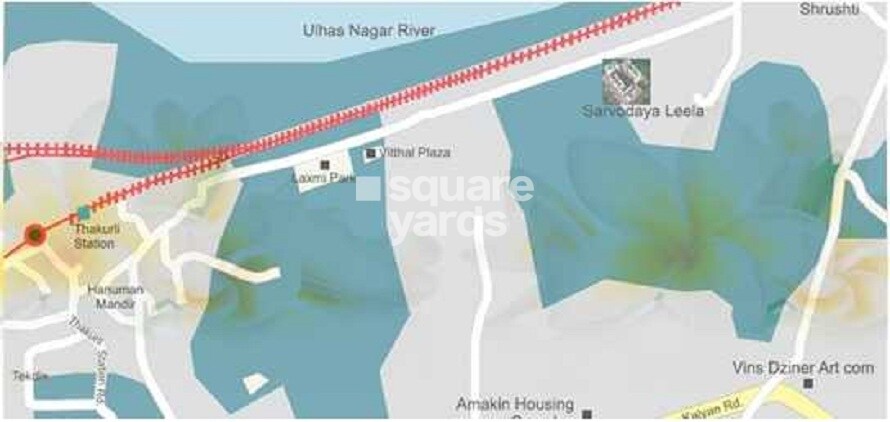 Happy Home Sarvodaya Leela Location Image