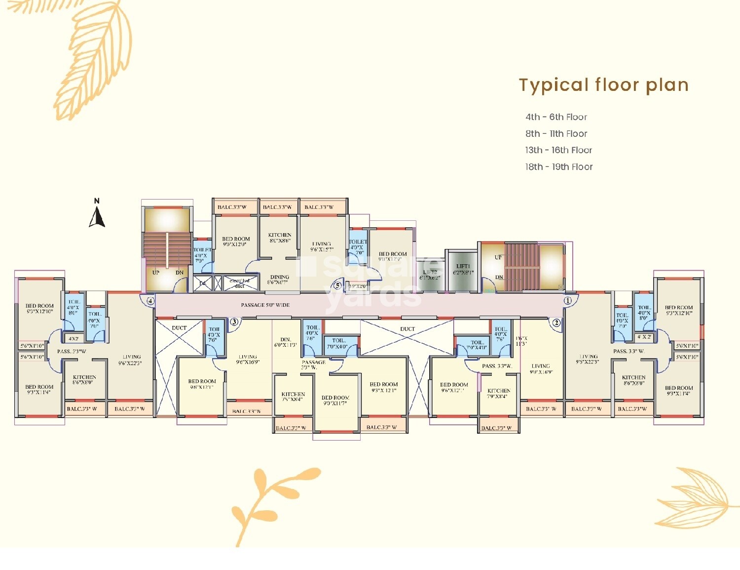 Harasiddh Rutu Heights Floor Plans