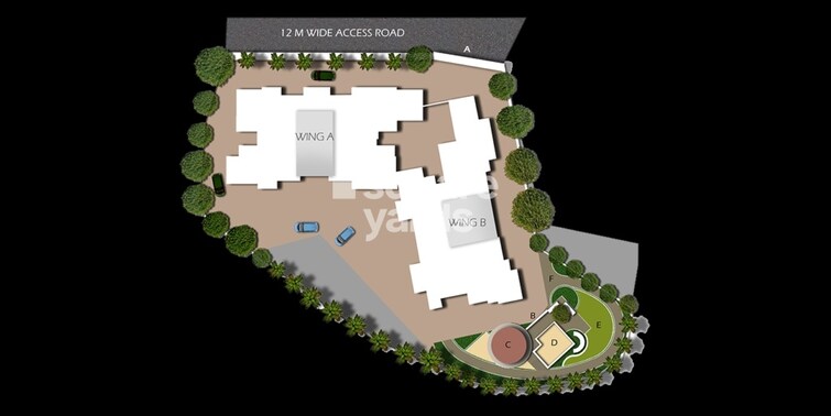 Hari Manan Heights A Wing Master Plan Image