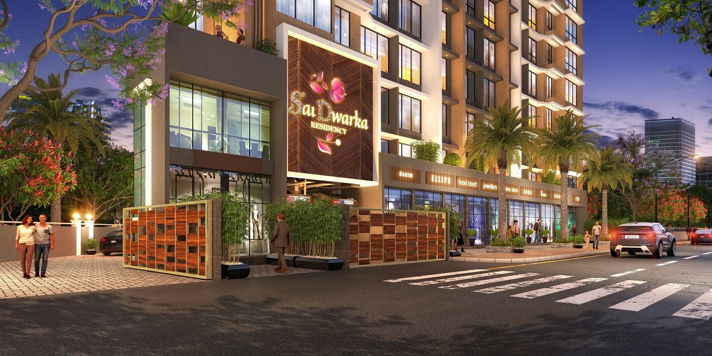 Hari Om Sai Dwarka Residency Entrance View