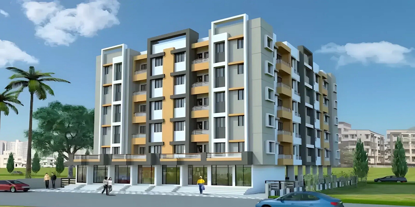 Harikrupa Residency residential project in Khardi