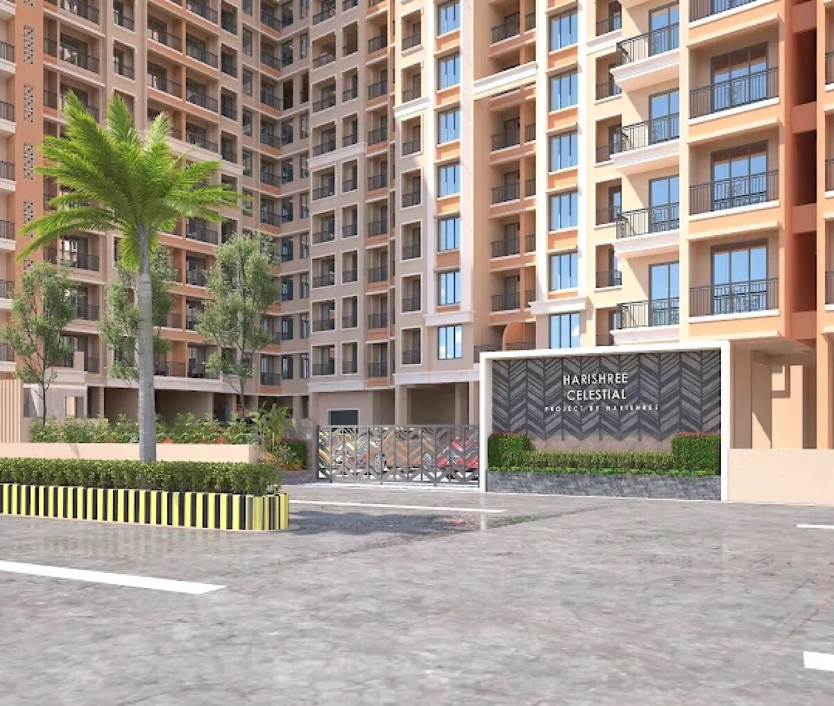 Harishree Celestial­ Entrance View