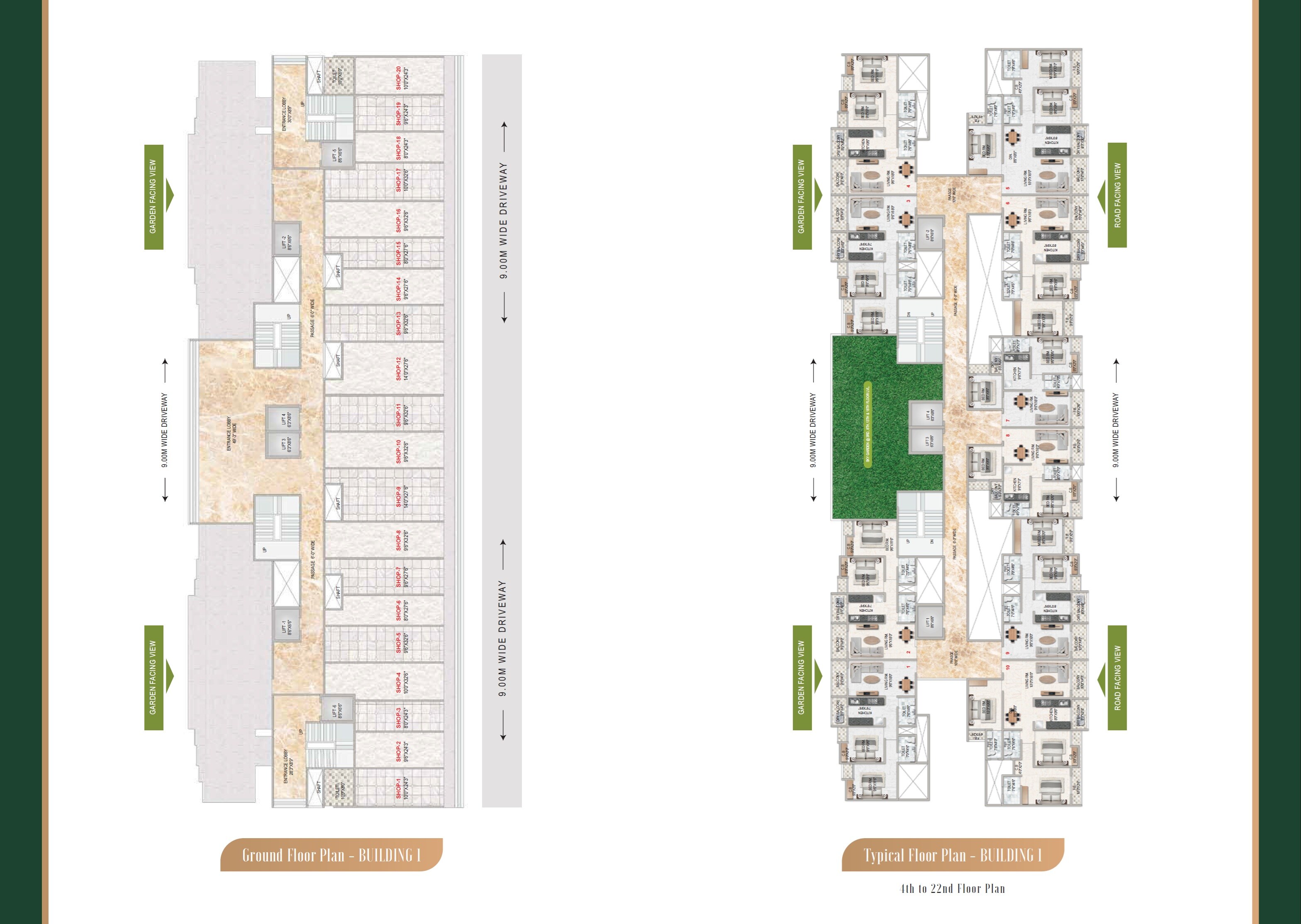 Harmain Central Park Floor Plans 1