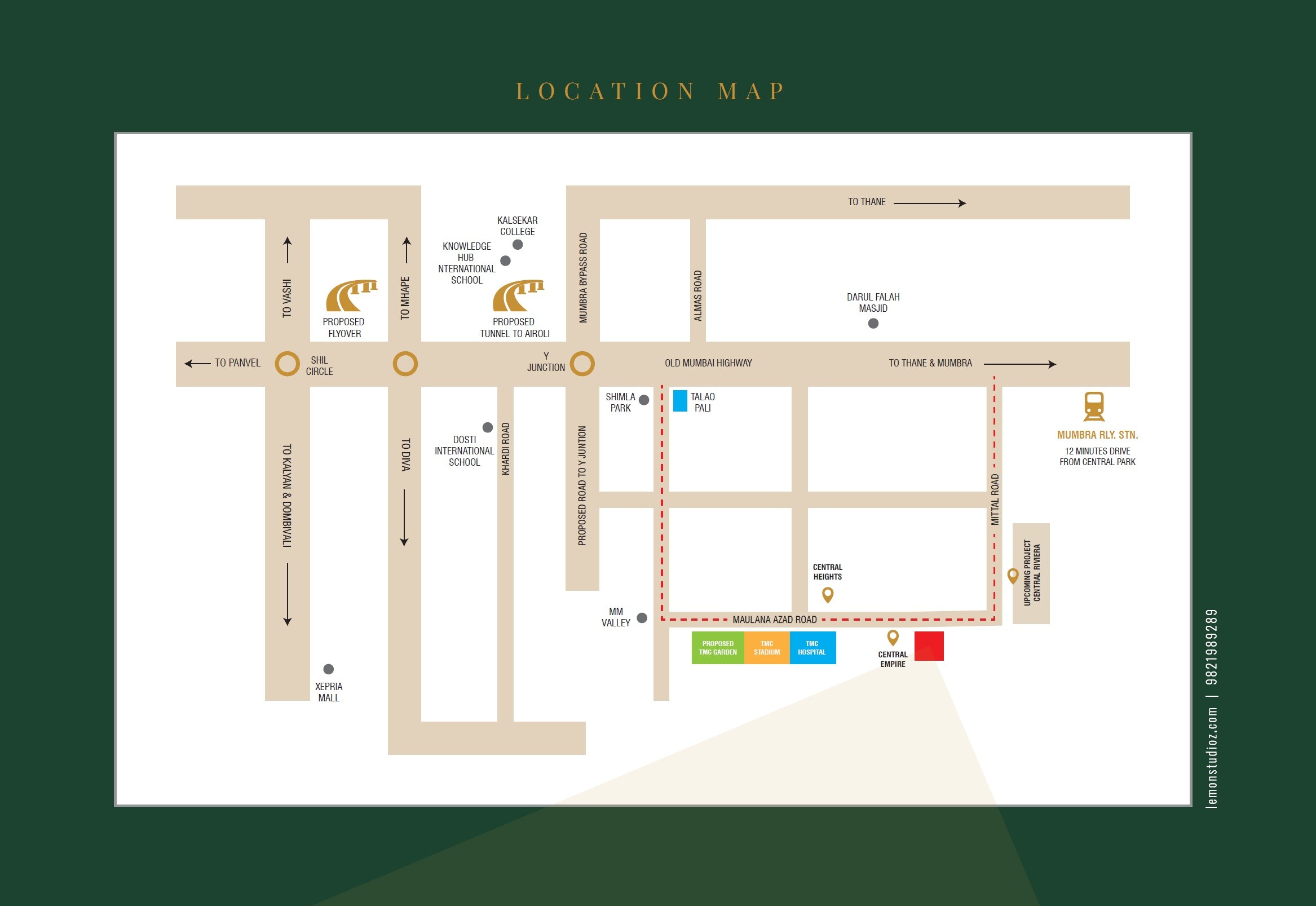 Harmain Central Park Location Image