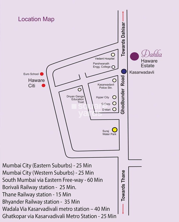 Haware Dahlia Location Image