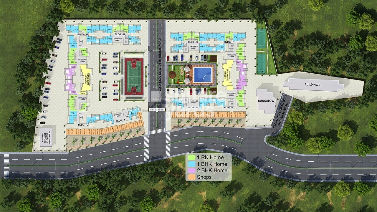 Haware Paradise Master Plan Image