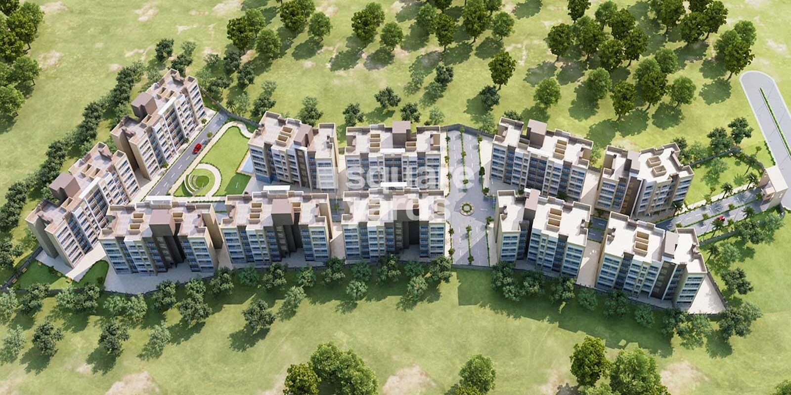 Haware Pinnacle residential project in Muthaval