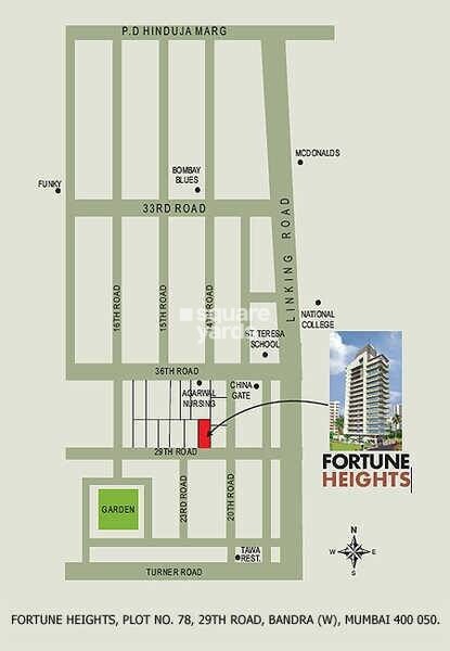 Hetal Fortune Heights Location Image
