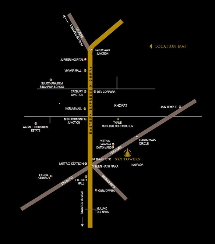 Highland Sky Towers Location Image