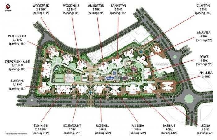 Hiranandani Bankston Master Plan 1