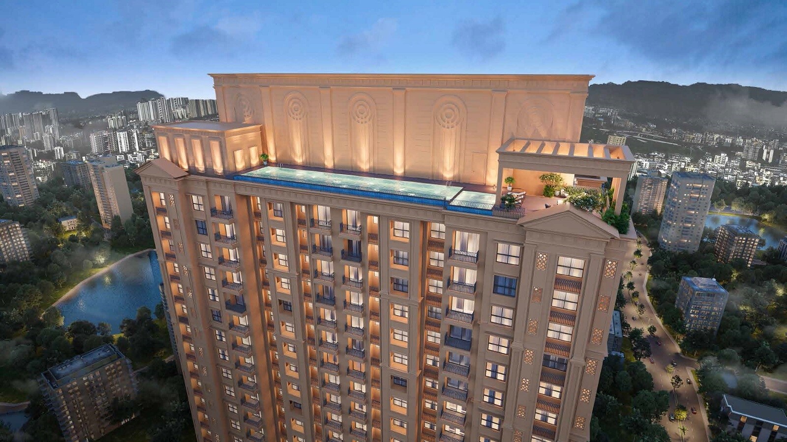 Hiranandani Belicia Panch Pakhadi Apartment Exteriors 3