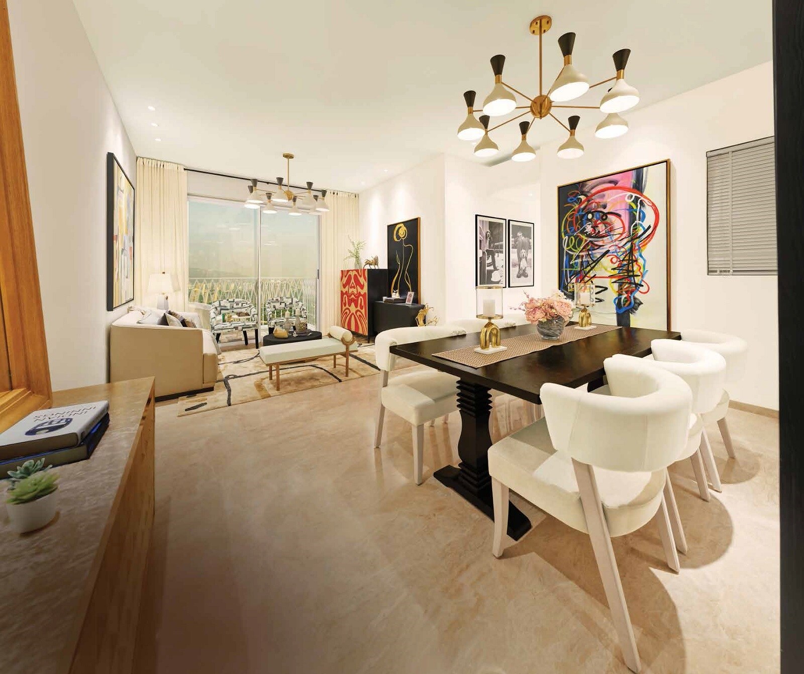 Hiranandani Belicia Panch Pakhadi Apartment Interiors 2