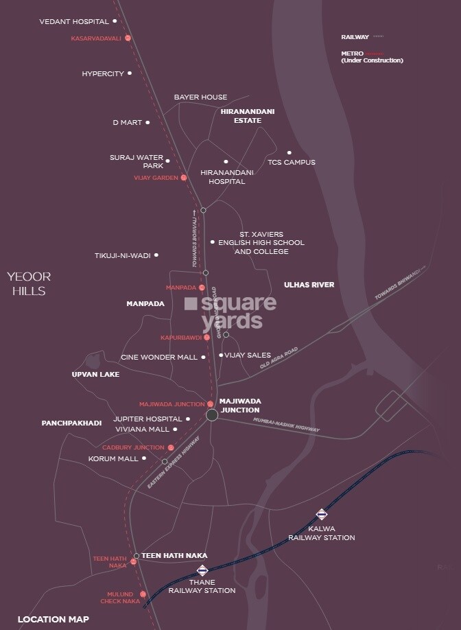Hiranandani Chesterton Location Image