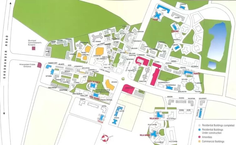 Hiranandani Estate Avila Master Plan Image