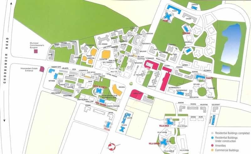 Hiranandani Estate Burlington Master Plan 1