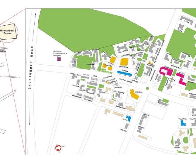 Hiranandani Estate Carlton Location Image