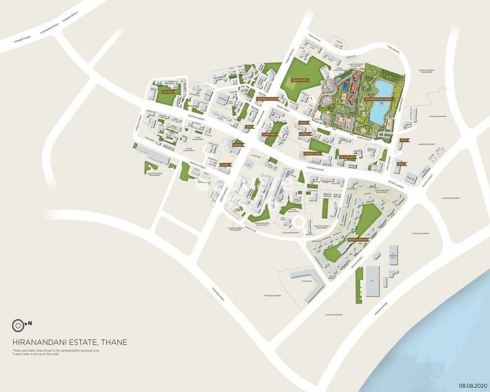 Hiranandani Estate Corsica Master Plan Image