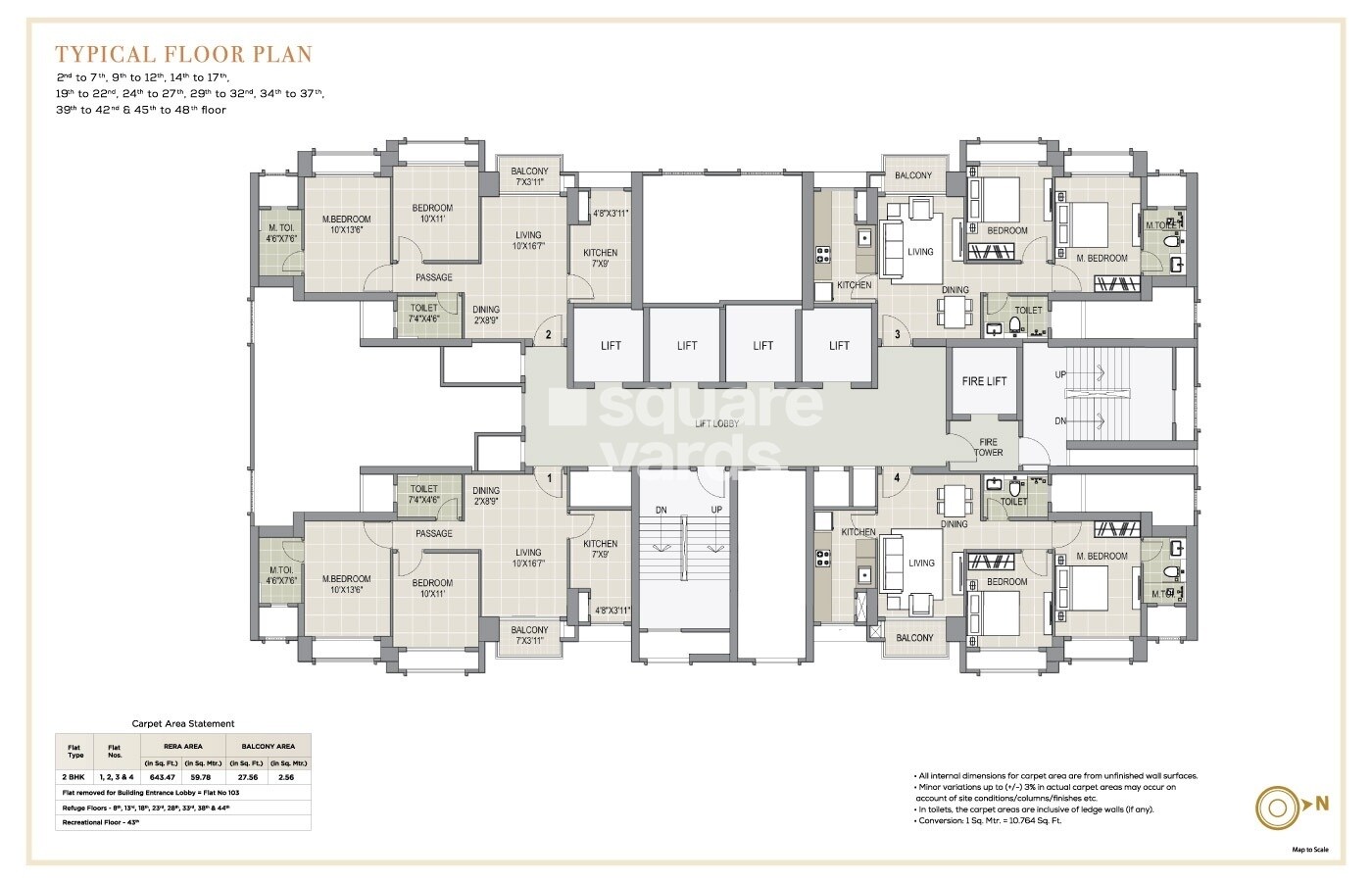 Hiranandani Estate Falcon Floor Plans