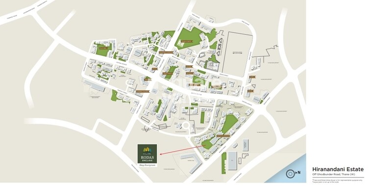 Hiranandani Estate Greenwood Master Plan Image