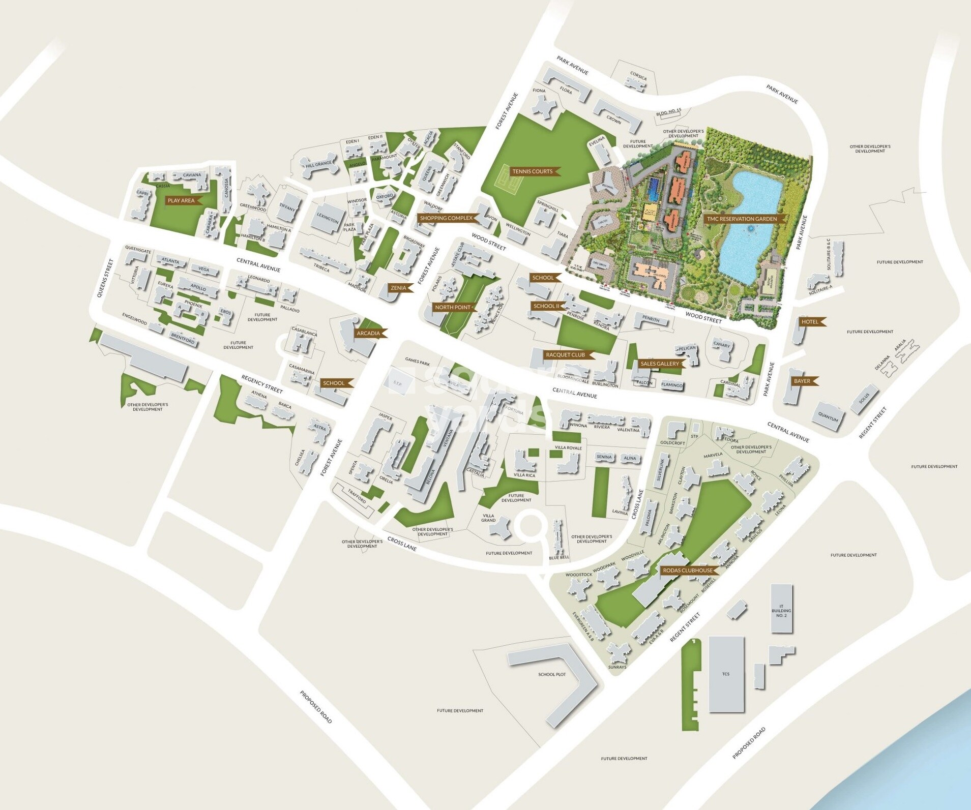 Hiranandani Estate Palladio Master Plan 1