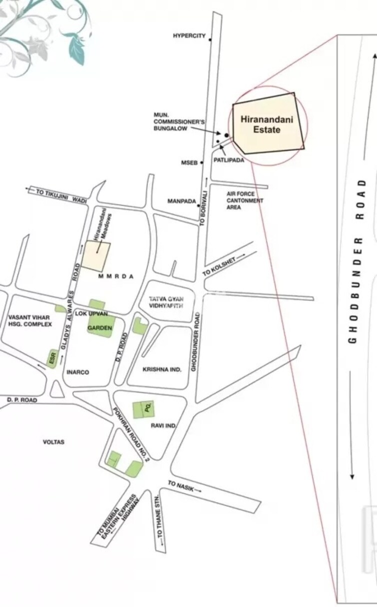 Hiranandani Estate Penrith Location Image