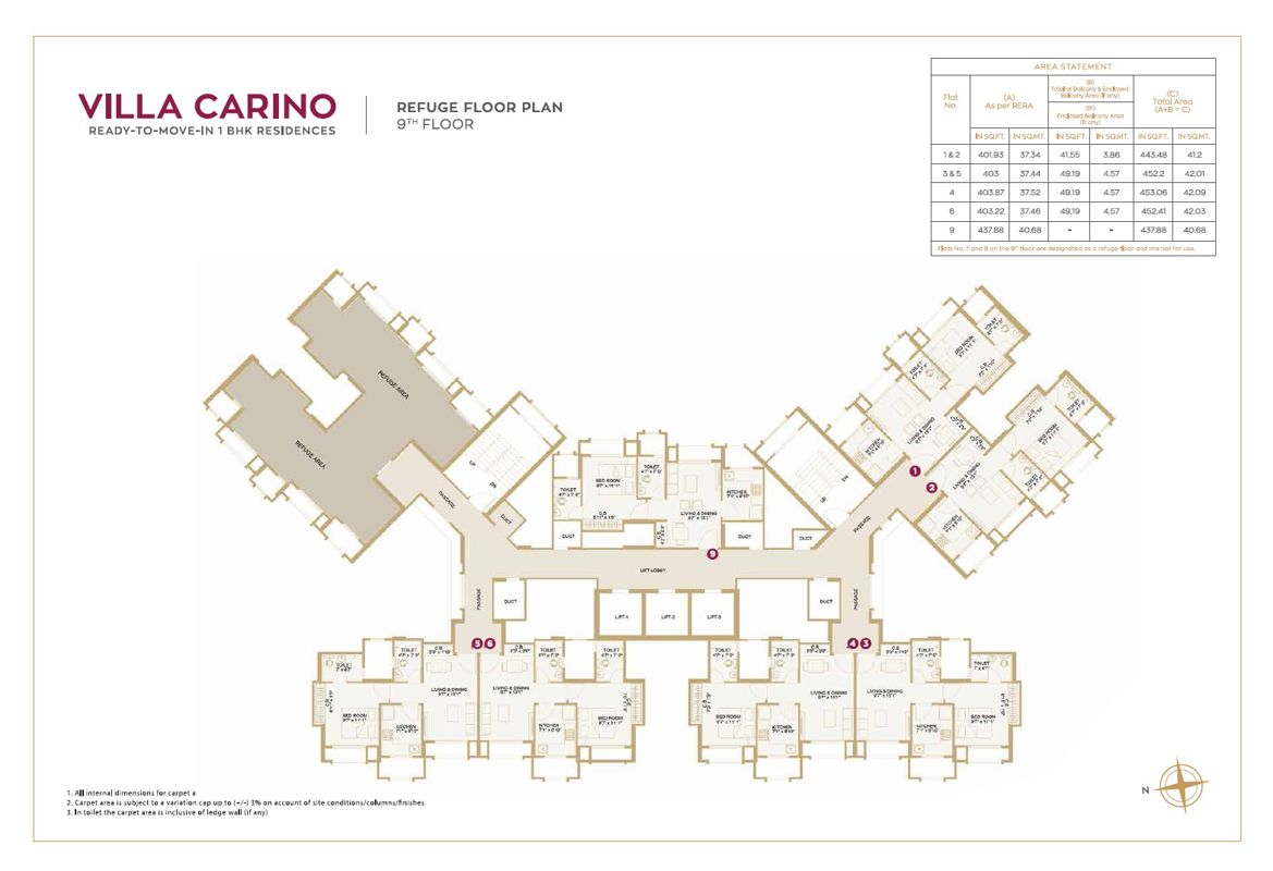 Hiranandani Estate Villa Carino Floor Plans 1