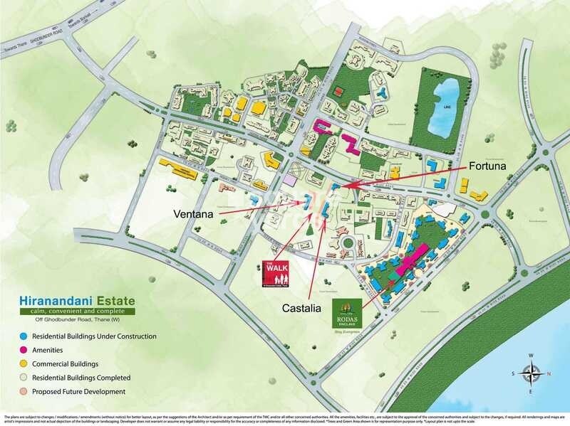 Hiranandani Fortuna Master Plan 1