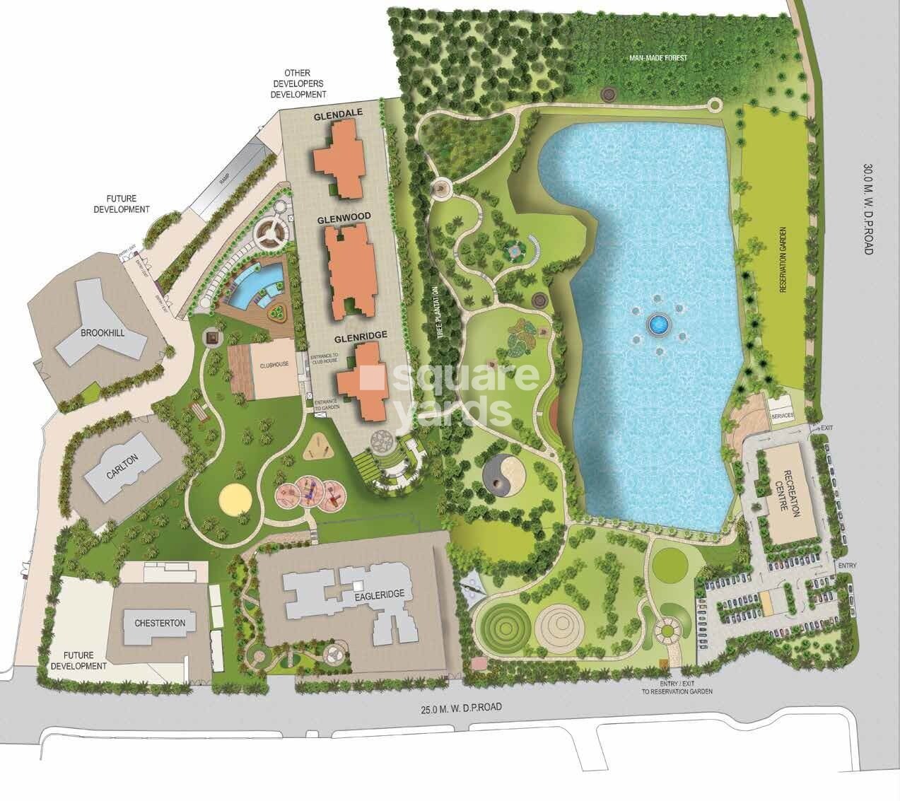 Hiranandani Glenwood Master Plan 1