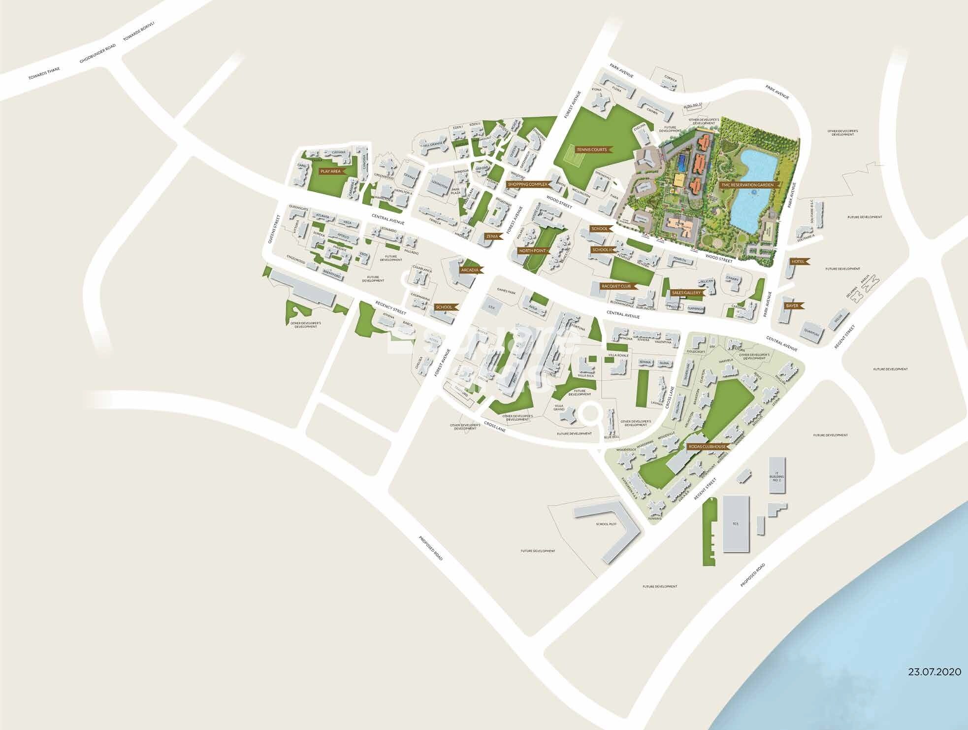 Hiranandani Glenwood Master Plan 2