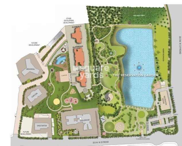 Hiranandani Lake Encalve Glendale Master Plan Image