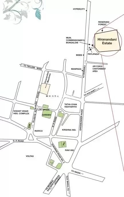 Hiranandani Paloma Location Image