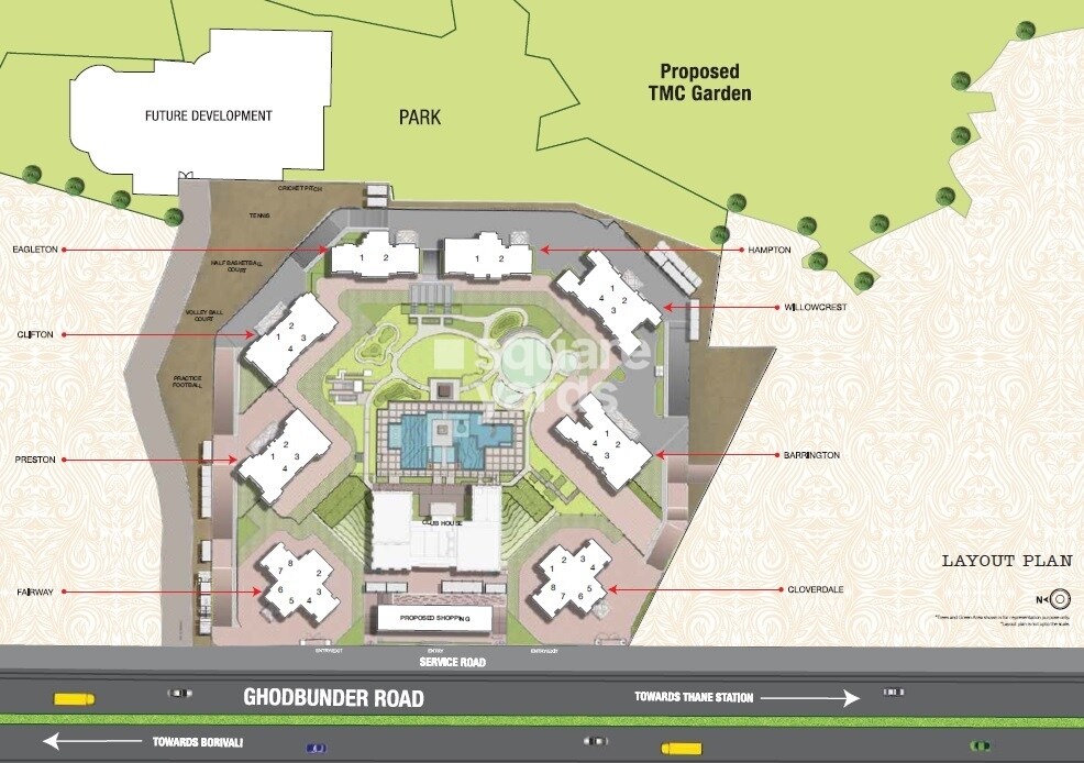 Hiranandani Park Eagleton Master Plan 1