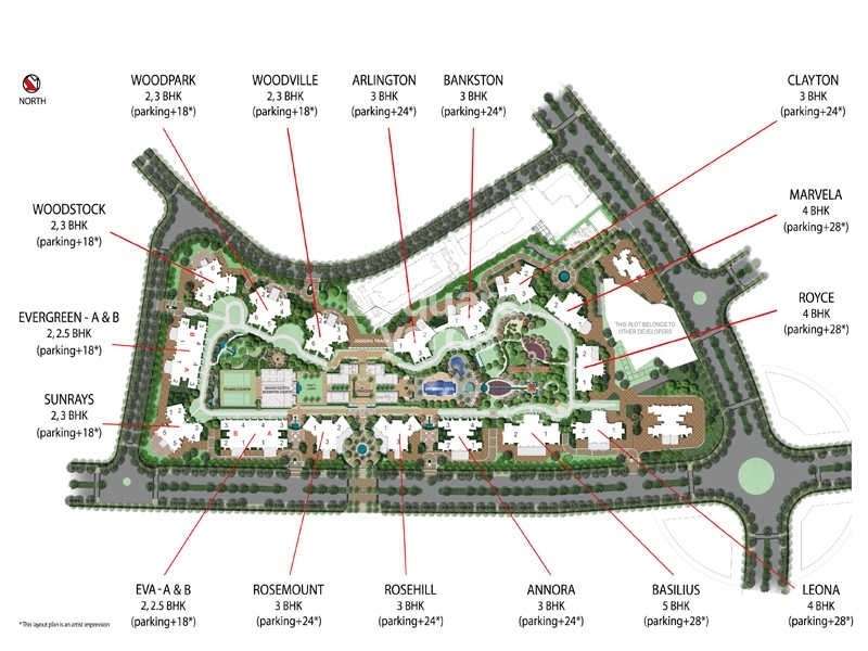 hiranandani rosehill project master plan image3