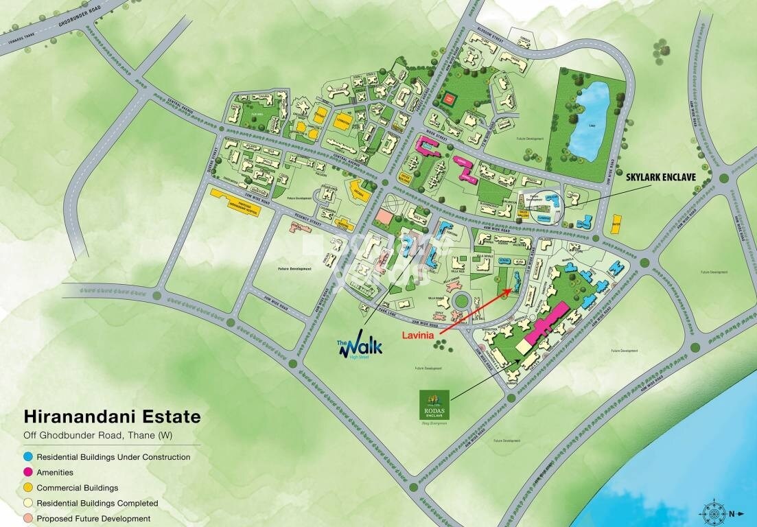 Hiranandani Skylark Enclave Master Plan Image