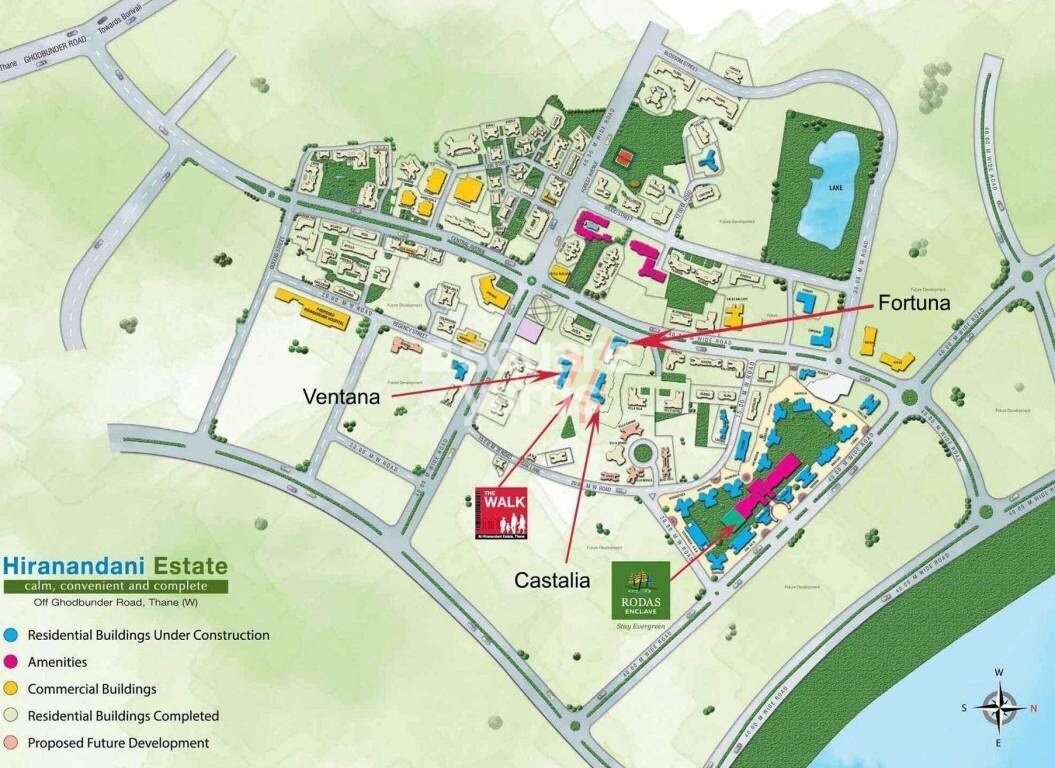 Hiranandani The Walk Castalia Location Image