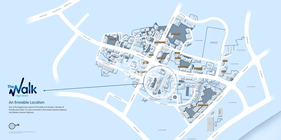 Hiranandani The Walk Location Image