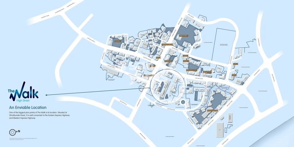 Hiranandani The Walk Ventana A & B Location Image