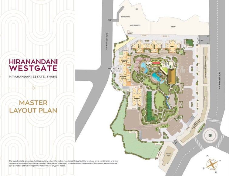 Hiranandani Westgate Master Plan Image