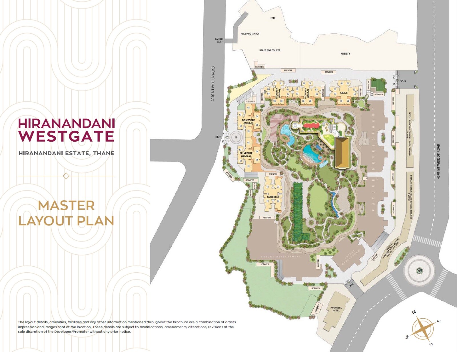 Hiranandani Westgate Master Plan Image