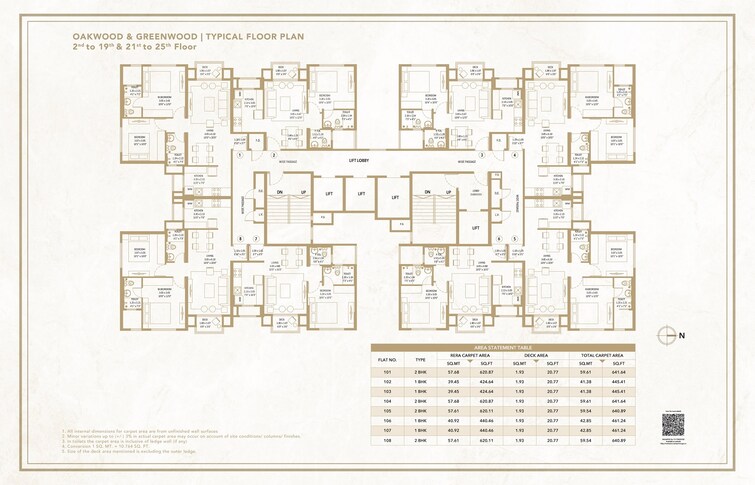 Hiranandani Woodspring Floor Plans 2