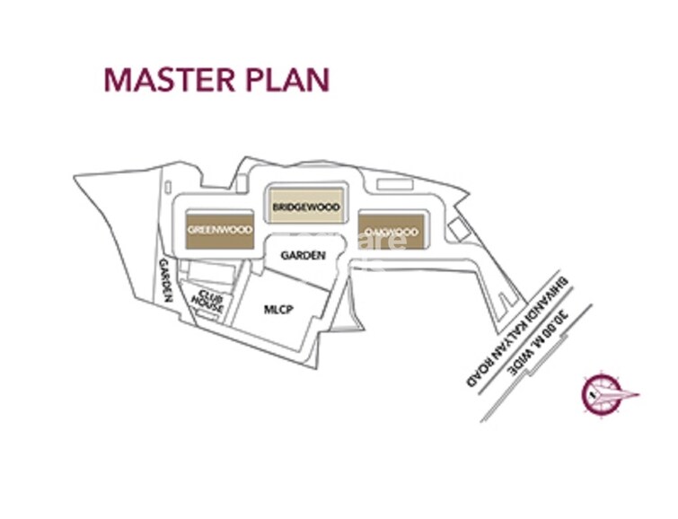 Hiranandani Woodspring Master Plan Image