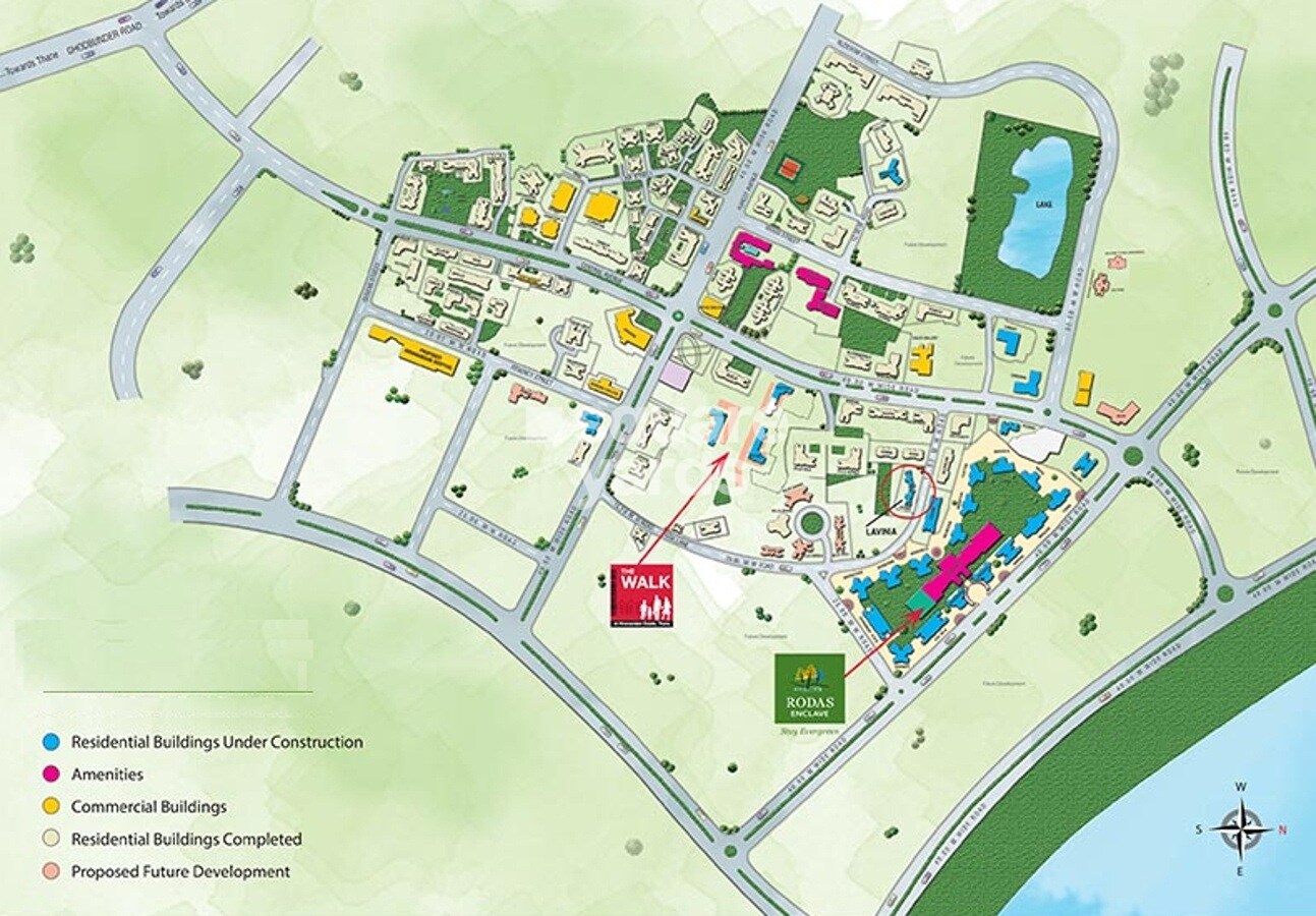 Hiranandani Woodville Location Image